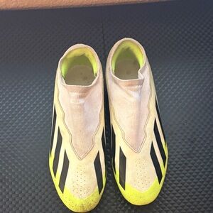 adidas Kids Shoes in Yellow and Black